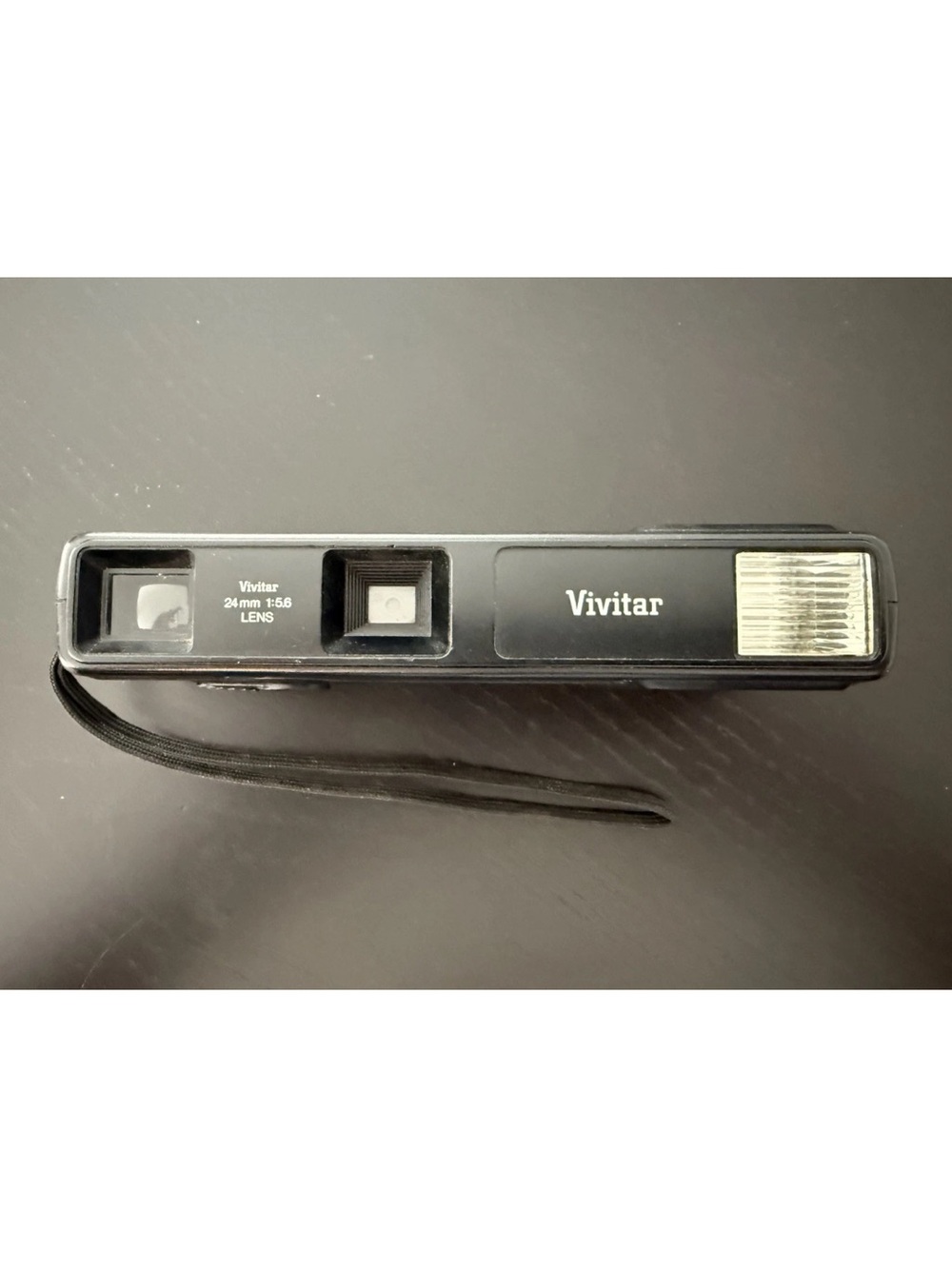 Vintage Vivitar 810 Point and Shoot Camera 24mm 1:5.6 Lens W/ New Roll Of Film